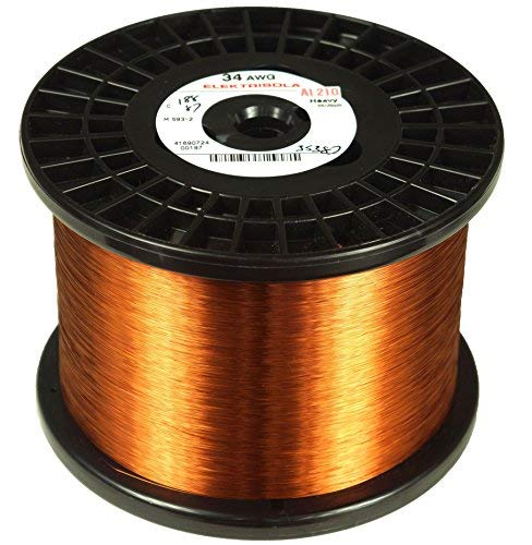 BNTECHGO 28 AWG Magnet Wire - Enameled Copper Wire - Enameled Magnet Winding Wire - 4 oz - 0.0122 Diameter 1 Spool Coil Red Temperature Rating 155℃ Widely Used for Transformers Inductors BNTECHGO 28 AWG Magnet Wire - Enameled Copper Wire - Enameled Magnet Winding Wire - 4 oz - 0.0122 Diameter 1 Spool Coil Red Temperature Rating 155℃ Widely Used for Transformers Inductors