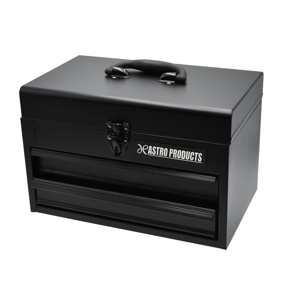 アストロプロダクツ コンパクトツールボックス 2段 マットブラック CTB142 | 工具保管 工具箱 収納箱 工具ケース 工具入れ アウトドア の商品画像