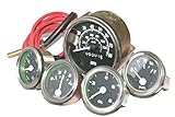 Enfield County Speedometer Temperature Oil Fuel Gauge Kit Willys Mb Ford GPW CJ Jeeps