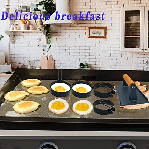 HSUJCYF Griddle Breakfast Kit for Blackstone, 8 Piece Griddle