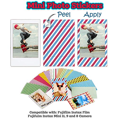 Fujifilm Instax Mini 11 Camera Kit (Ice White) with Fuji Instant Film