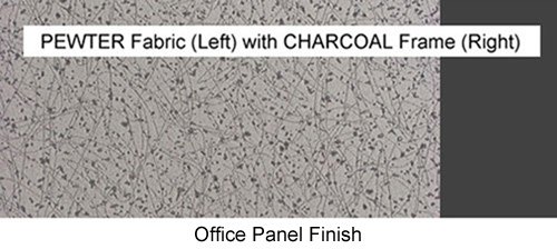 Cubicle Workstation, Telemarketing Station, Call Center Desk, Office Systems Furniture (4'W X 3.5'H - X Conf - No Ped, Maple)
