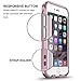 iPhone 6s Case, PLESON® [Crystal Bumper] iPhone 6s Case Cover, Dual Layer Case [FREE Screen Protector] [Drop Protection] PC Bumper and Scratch Resistant Crystal Clear Back Case for Apple iPhone 6 / 6s