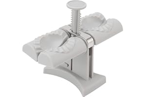 Dumpling Maker Ravioli Maker Dumpling Maker Machine Perogies Maker,Dumpling Mold Machine,Double Head Dumpling Maker No Skills