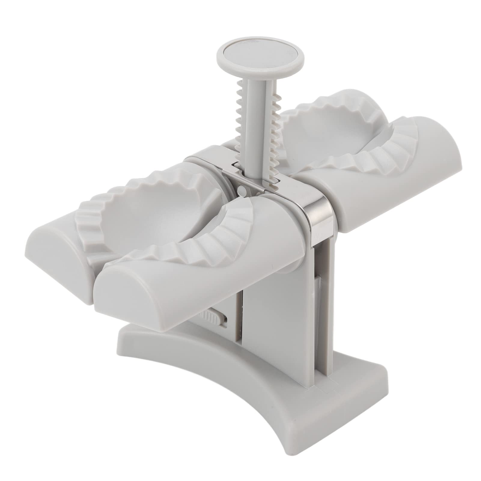 TOPINCN Dumpling Maker Machine, Automatic Dumpling Maker Mould Double Head Dumpling Mold Machine Dumpling Press Mold Dumpling Making Tool for Home Kitchen Gadgets
