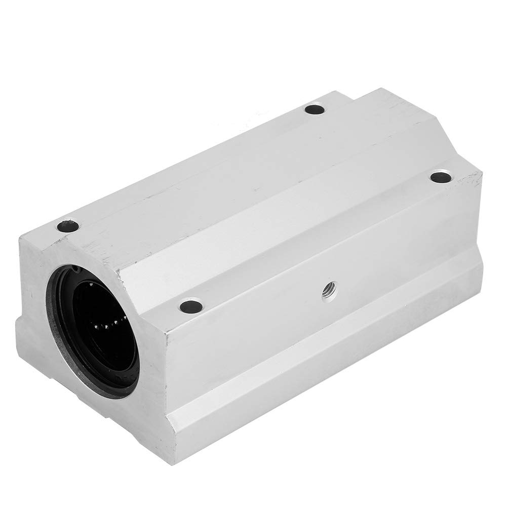 SCS30LUU 30mm Aluminum Linear Bearings CNC Parts Open Linear Motion Ball Bearings Slide Block for Silent, High-Speed, Precise Equipment