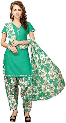 minu Women's Salwar Suits Sets Stitched 40 Green