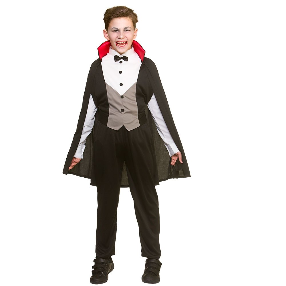 Wicked Costumes Kids Boys Spooky Bloodthirsty Vampire X-Large Halloween Fancy Dress