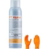 PT Alpine Pressurized Fly Bait - Fly Terminator: Long-Lasting Fly Control Solution with Baiting Properties - Includes USA Supply Protective Gloves