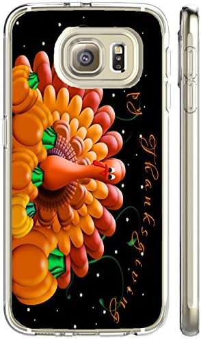 S6 case of TUTU158600 Back Cover Case Personalized Customized Diy Gifts In A S6 case - Happy Thanksgiving Day With Tofurky 1440