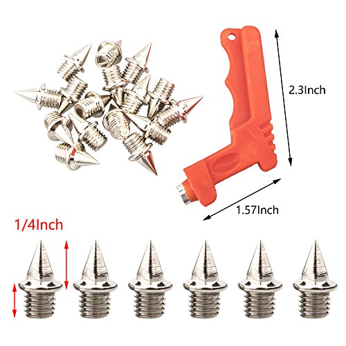 image for RAHATA 16 Pieces 1/4 inch / 3/8 inch Stainless Steel Track and Cross C