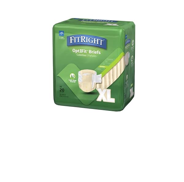 MEDLINE FITPLUSRG BRIEFS FITRIGHT PLUSREG