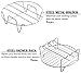 Air Fryer Accessories,for Phillips Air Fryer and Gowise Air Fryer Deep Fryer Universal, Cake Barrel, Pizza Pan, Silicone Mat, Skewer Rack, Metal holder Fit all 3.7QT-5.3QT-5.8QT (7 Inch)