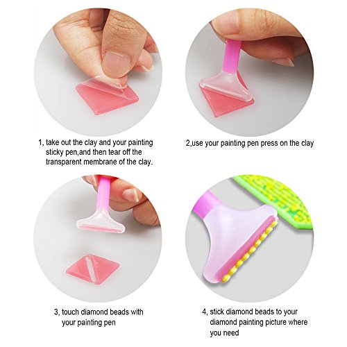 4 Painting+Environmental+Embroidery+Cross+Stitch+Blockage