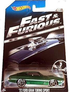 2014 Hot Wheels Fast & Furious Limited Edition - 72 Ford Gran Torino Sport 1972 Grand [5/8]