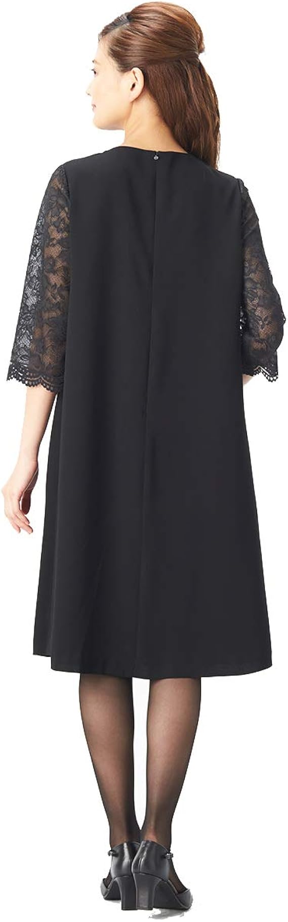 ビーギャラリー ブラックフォーマル ウォッシャブル Aライン 喪服 40代 50代 サマーワンピース ブラック 黒 イブニングドレス 通販 Amazon