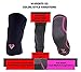 M-Sports D2 Knee Compression Sleeve Sports Support Brace for Exercise, Jogging, Fitness Recovery, Joint Injury and Arthritis Pain Relief to Reduce Swelling (LGray)