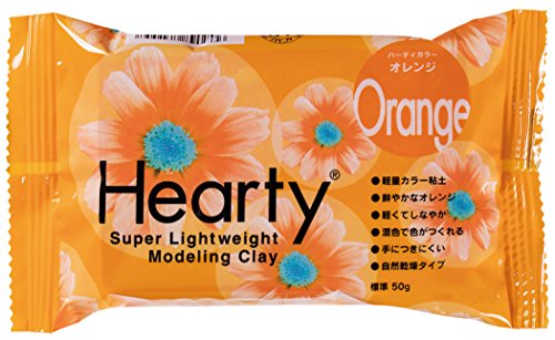 Pajiko Hearty Clay – Modelliermasse, 50 G, Rot, Für Bastel- & Kreativprojekte