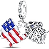 LUXILLA Charms for Bracelets & Necklace 925 Sterling Silver Charms Elephant Happy Birthday Charm Fit for Valentine's Day Mother's Day Jewelry Gift for Women