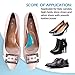 Arch Support Brace Set, for Flat Foot- Stop Foot Pain - Soft Compression Copper Arch Support. 6PCS-Adhesive Arch Pad. Plantar Fasciitis Inserts/Sleeves and High Arch for Men and Women from Isreny