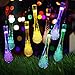 SEYEON Solar String Lights Water Drop Decorative Lights String Waterproof Outdoor Garden Fairy Lights for Patio, Yard, Home, Parties 2-Pack (Colorful)