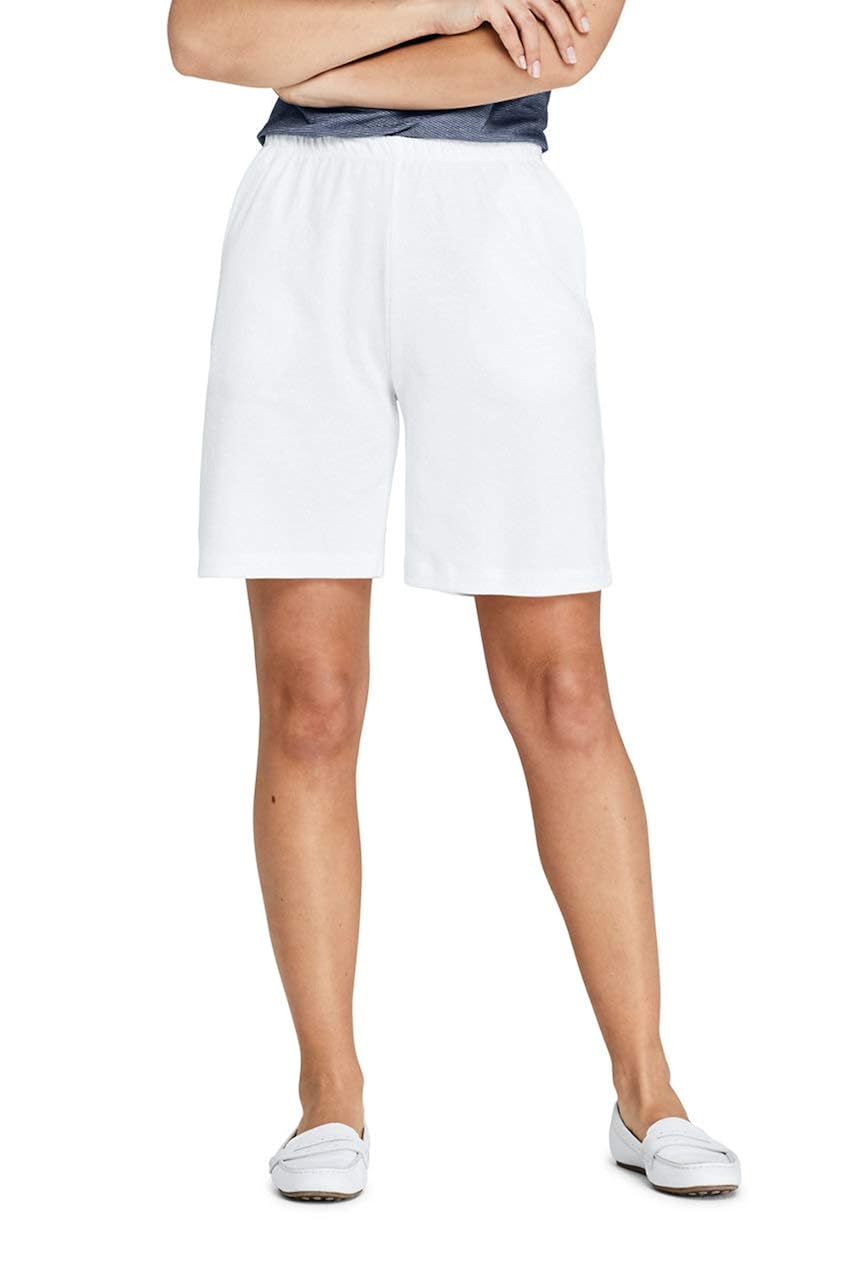 lands end knit shorts