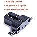15mm Camera Base Plate with Rod Rail Clamp for Sony FS7, Sony A7 Series, for Canon C100/C300/C500, Panasonic GH5
