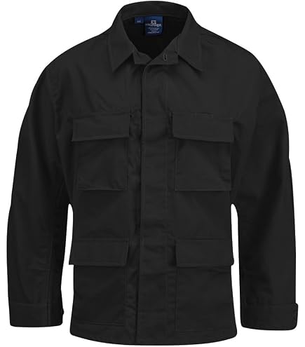 Pantalon Cargo Militaire Propper BDU – Noir – Taille Homme – 60% Coton / 40% Polyester – Neuf Avec Étiquettes