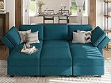 Belffin Modular Sofa Bed Modular Sectional Sleeper