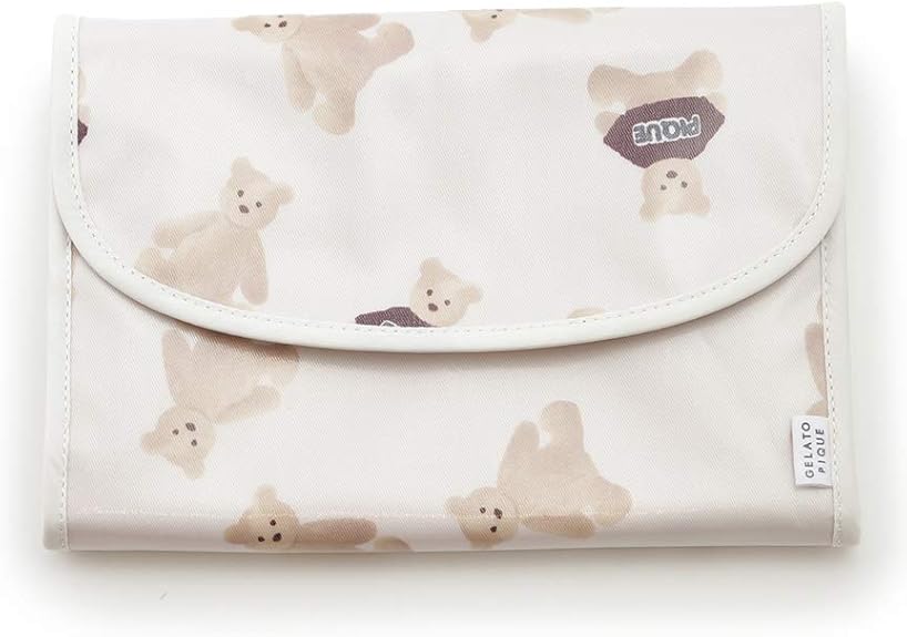 Amazon Co Jp ジェラート ピケ ベア総柄母子手帳ケース じゃばら Pwgg5633 レディース Beg シューズ バッグ