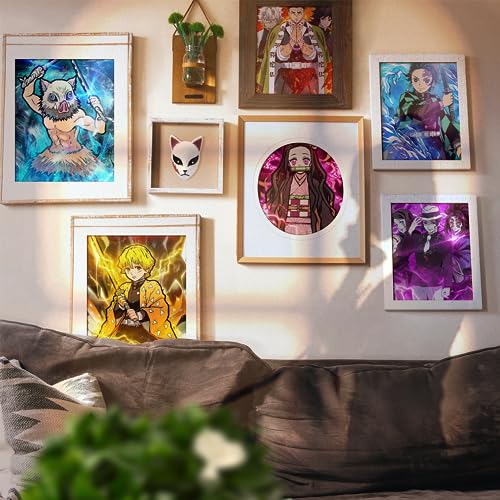 JUMANT Anime Poster Set - UNFRAMED 8x10 - Anime Posters For Room ...