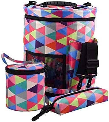 Amazon Co Jp Hayq 大600dオックスフォード布ポータブル編み糸かぎ針編みの収納袋ホームかぎ針編みのフックのスレッド糸収納袋diy ソーイングキットバッグ Color 3 Pcs A ホーム キッチン