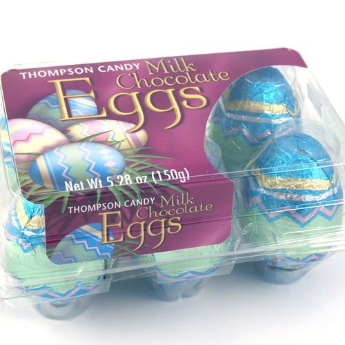 Jumbo Milk Chocolate Easter Eggs Half Dozen Chocolate