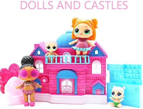 ruizihjun Doll House Cute Toy Collection for Doll with Toy Doll