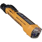 Klein Tools NCVT-6 Non-Contact Volt Tester, 12 - 1000V AC Pen with Integrated Laser Distance Measure, LED and Audible Alarms, Pocket Clip