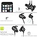 Bluetooth Headphones, QY19 Sweatproof V4.1 Wireless Bluetooth Earbuds Sport Earphones Hands-Free Stereo Headset for Running, Sports & Exercise with Microphone for iPhone 7/7 Plus Samsung LG (Black)