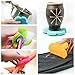 Premium Food Grade Silicone Scrubber and Brush for Cleaning (4 pc + Silicone Brush) | Antibacterial and BPA-free