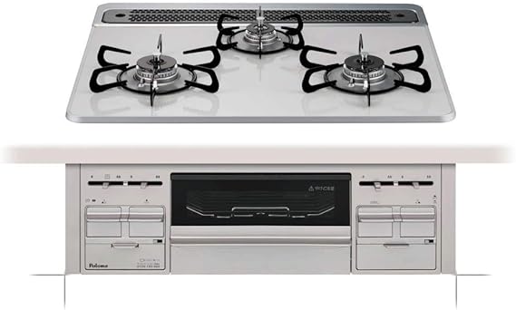 Amazon Co Jp パロマ Repla リプラ 60cm ビルトインガスコンロ 都市ガス12a13a Pd 509ws 60cv 13a 大型家電