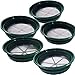 ASR Outdoor 5pc Complete Gold Rush Sifting Classifier Sieve Set - Includes Free Gold Pan