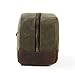 S-ZONE Mens Travel Case Dopp Kit Small Shaving Toiletry Bag Makeup Organizer Insert