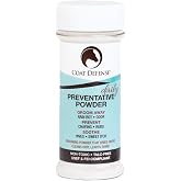 Coat Defense Daily Preventative Powder &amp; Rain Rot Treatment for Horses | Safe &amp; Effective Equine Sweet Itch, Skin Funk, Scratches | Dry Horse Shampoo, 8 oz. | All Natural Ingredients
