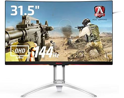 AOC、165Hz/G-SYNCの31.5インチWQHDゲーミングモニター『AG322QCG