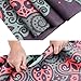 TXK Yoga Mat Non Slip Hot Yoga Mat,Eco-Friendly Natural Rubber | Best for Yoga, Pilates, Exercise, Workout, Bikram and Hot Yoga. Luxury Sweat- Grip Mat. (Flower, 72”×27”×1.5mm)thumb 4