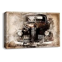 signwin-Canvas Wall Art-Creative Street Art-Canvas Prints Home Artwork Decoration for Living Room,Bedroom - 12x18 inches