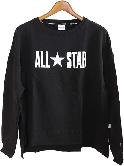 Amazon コンバース Converse Allstar トレーナー スウェット レディース トップス コート ジャケット 通販 Amazon コンバース Converse Allstar トレーナー スウェット レディース トップス コート ジャケット 通販