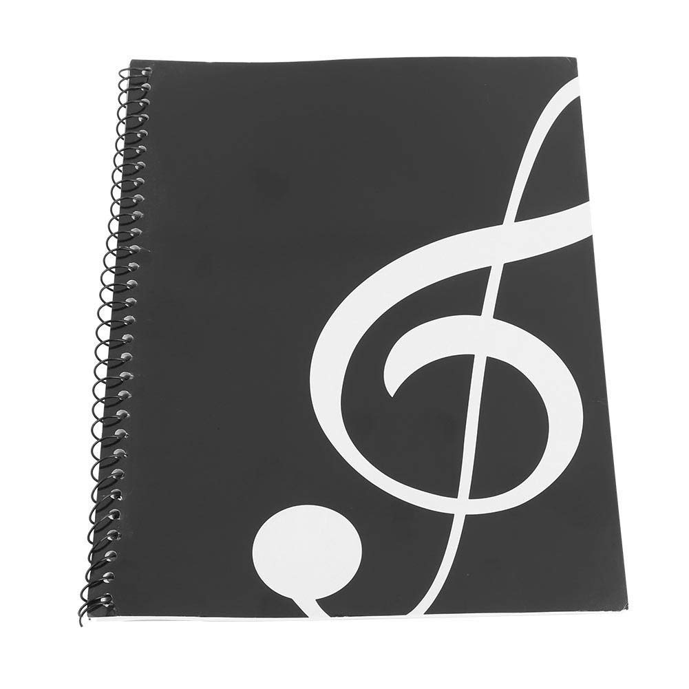 Bnineteenteam 50 Pages Blank Sheet Music Notebook Music Manuscript Writing Paper for Music Manuscript Paper,Staff Paper(Black Note) Performance Accessory [Misc.] Musical Instrument Accessories
