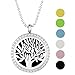EBOETA Pendant Necklace Essential Oil Diffuser Floating Locket , 24
