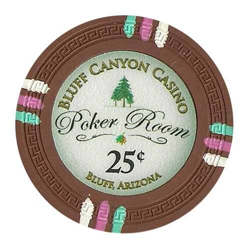 Bluff Canyon Claysmith 14gm Clay Poker Chips - 12 Chip Sample Set - Thumbnail 2