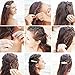 COOLKESI Pearls Hair Clips for Women Girls, 8 Pcs Fashion Sweet Barrettes Cute Snap Clips Styling Tools Hair Accessories, Bling Pearl Hair Pins for Wedding Party Daily Valentines Day Gift
