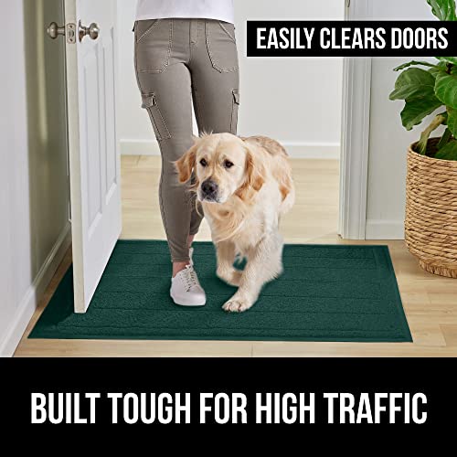 Gorilla Grip Dirt Grabber Mesh Door Mat, Quick Dry Shoe Scraper, Stain and Fade Resistant